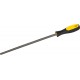 Напильник STAYER 16605-20-2 "PROFI" круглый, с двухкомпонентной рукояткой, № 2, 200мм 